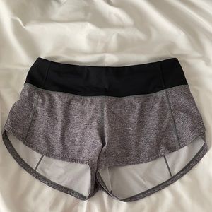 Grey Lulu speed up shorts Size 4 - $38 OBO